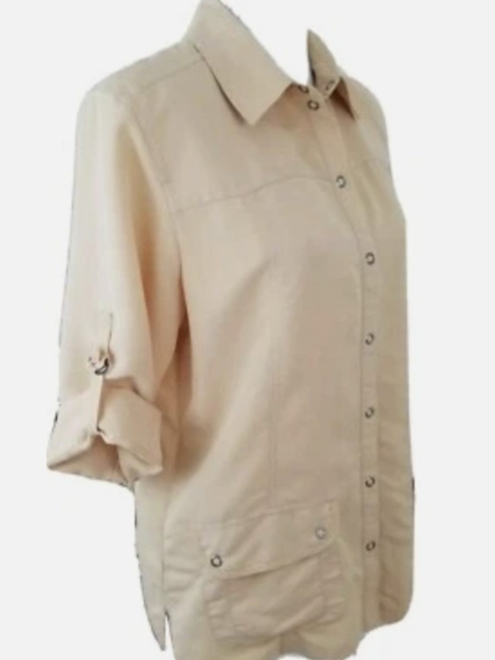 Chico's Soft Beige Blouse